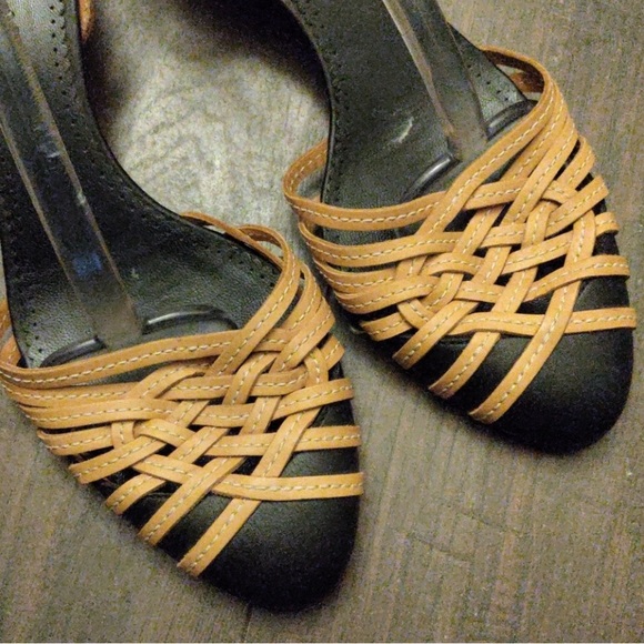 Vintage kitten Heel Shoes